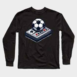 soccer ball - gamer soccer ball Long Sleeve T-Shirt